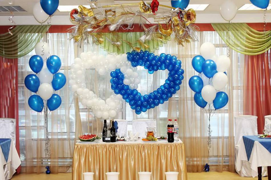 Оформление свадьбы воздушными шарами | Сад и огород